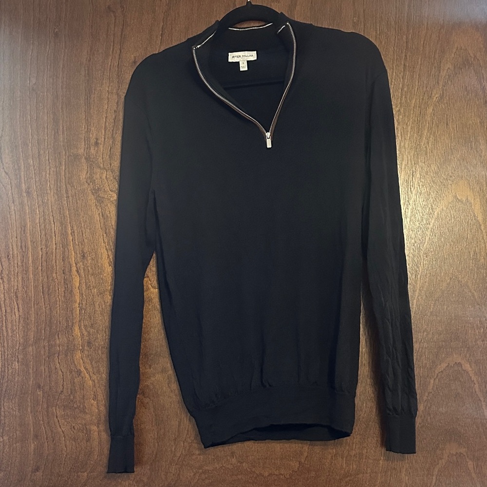 Peter Millar Autumn Crest Wool Blend Quarter Zip Sweater
